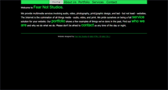 Desktop Screenshot of fearnotstudios.com
